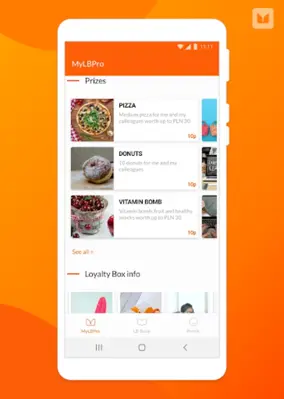 My LBpro android App screenshot 2